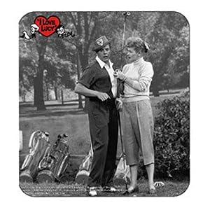 I Love Lucy Mouse Pad Golf