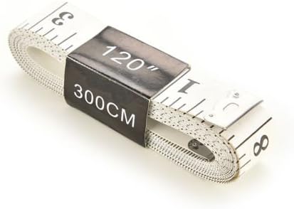 jennyyang059 120 Inch Soft Tape Measure Sewing Tailor Ruler With Centimeter Scale 1 Piece