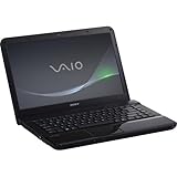 Sony VAIO VPC-EA44FX/BJ 14-Inch Widescreen Entertainment Laptop (Black)
