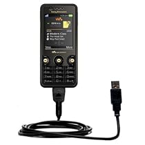 Classic Straight USB Cable for the Sony Ericsson w660i with Power Hot Sync and Charge capabilities - Gomadic Brand w/ TipExchange Technology