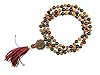 Black Onyx Rudraksha Mala Beads 108 Prayer Meditation Rosary Necklace, Gift Idea
