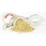 Amchur (Dried Mango Powder) in Glass Spice-Preserve Bottle, 2.5oz