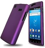 Dark Purple Rubberized Hard Case for Samsung Captivate i897 (Galaxy S) AT&T ....
