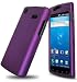 Dark Purple Rubberized Hard Case for Samsung Captivate i897 (Galaxy S) AT&T
