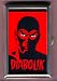DIABOLIK RED IMAGE CULT COIN GUITAR PICK PILL BOX