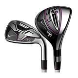 Nike Lady VR S Hybrid Combo Iron Set (5, 6 Hybrids, 7 thru PW, SW)