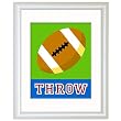 GAME ON Framed Print Set of 3 by Olive Kids (WHITE)