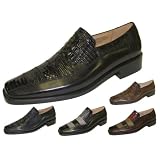 Giorgio Brutini Slip-On w Bicycle Vamp, M Width by Giorgio Brutini
