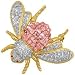 Jewelry : AZ Collection Swarovski Crystal Beetle Brooch