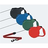  : Flexi Classic Long 3 Retractable Tape Leash For Dogs Up To 110lbs. (Blue)