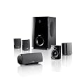 Teufel Consono 25 "5.1-Set" Schwarz Kompakt Heimkino Lautsprecher Set