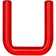 Septum Retainer 12 Gauge Red Borosilicate Glass