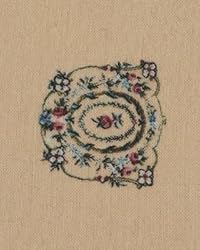 Miniature Tan Needlework by Lindee's Little Linens