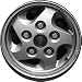 REFINISHED 16 inch Silver Full Face Painted Alloy Factory, OEM Wheel, Rim