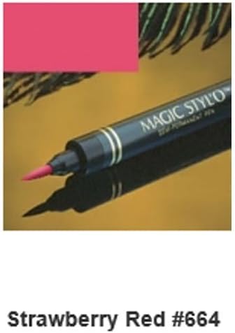 Magic Stylo Semi Permanent Makeup Pen (Strawberry Red) by Magic Stylo