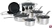 Cuisinart Chef's Classic Nonstick Stainless-Steel 12-Piece Cookware Set