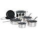 Cuisinart Chef's Classic Nonstick Stainless Steel 12-Piece Cookware Set