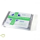 Thermal Emergency Aluminium Foil Blanket 130CM x 210CM - Climbers, Runners, Skiers