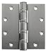 Template Hinge, Flush Ball, 4-1/2 In. H