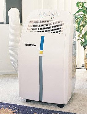Portable Air Conditioner 10,000 Btu Digital W/ Remote. (Cooling Only) By Sunpentown