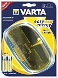 Varta Multi Charger Ladegeräte Easy Energy inkl. NiMH-Akku Mignon AA (1.900 mAh) 2er Pack