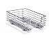 Kitchen & Housewares : Whitney Design C1217 Sliding Cabinet Organizer, Chrome
