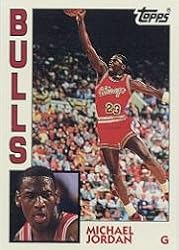 Topps Michael Jordan Archives Basketball "Rookie" Card In Protective Display Case
