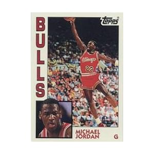 Topps Michael Jordan Archives Basketball Rookie Card In Protective Display Case by 