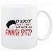 Mug White " BEWARE OF THE Finnish Spitz " Dogs
