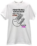 FOOTBALL SHOCKER GO EAGLES IN THE PINK TWO OTHERS IN THE STINK T SHIRT jersey