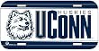 UCONN Connecticut Huskies NCAA License Plate