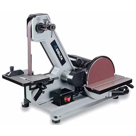Factory-Reconditioned Delta SA180R Shopmaster 1" Belt & 8" Disc Sander