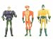 Search : JUSTICE LEAGUE UNLIMITED DC SUPER HEROES LEX LUTHOR/COPPERHEAD/MIRROR MASTER Figures