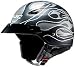 HJC CL-21M Reign MC-5F Open Face Motorcycle Helmet Matte Black XXS