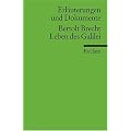 Erl�uterungen und Dokumente zu Bertolt Brecht: Leben des Galilei
