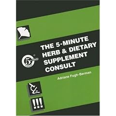 Five Minute Herb and Dietary Supplement Clinical Consult