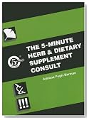 Five Minute Herb and Dietary Supplement Clinical Consult