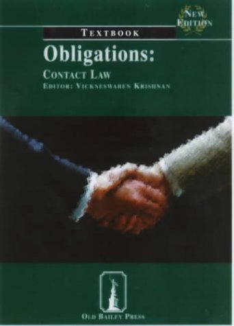 Obligations: Textbook: Contract Law (Old Bailey Press Textbooks)