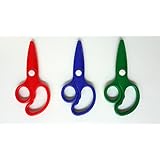 Play Doh / Pretend Play - Scissors Tool - 3 Pieces Assorted Colors. **NON-TOXIC Saftety Stationery Plastic Scissors.**
