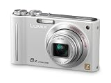 Panasonic LUMIX DMC-ZX1 Digitalkamera EG-W (12 Megapixel, 8-fach opt. Zoom, 6,9 cm (2,7 Zoll) Display, Bildstabilisator) perlmuttweiß