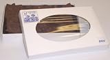 Scott's Cakes 1 lb. Milk Chocolate Almond Bark in a White Gourmet Box
