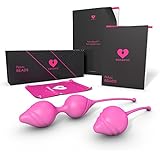 Romantic Superior Women Kegel Exercise Kit for Pelvic Floor & Bladder Control Training Exercises, Pelvic Beads Kit, Pink