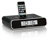Sharper Image Clock Radio and Dock for Ipod and Iphone