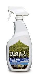 Seventh Generation, Free & Clear Glass & Surface Cleaner 32 Ounces