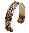 Smooth Copper & Brass Twist - Copper Bracelet With Magnets - From India