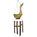 Asli Arts Waddler Duck Bamboo 36 Inch  Wind Chime, Moss Green