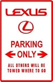 LEXUS PARKING car luxury classic sign