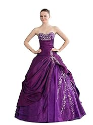 Sweetheart Lace-Up Mother-of-the-Bride Dress 