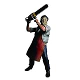 Mezco Toys Cinema of Fear: 12" Leatherface Action FigureIMAGE