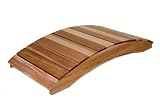 3' Western Red Cedar Wood Garden Bridge
